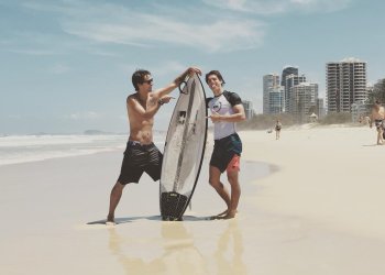 Jára "Myšák" Kudílek posílá pozdrav z australskýho Pizzey skateparku